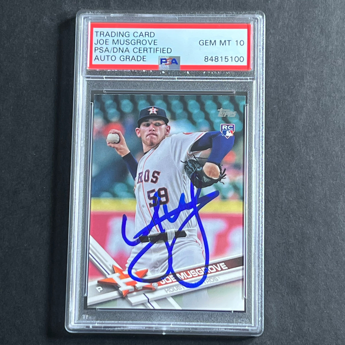 MLB Joe Musgrove Signed Trading Cards, Collectible Joe Musgrove Signed  Trading Cards