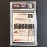 2011-12 Upper Deck SP Authentic #29 Dane Sanzenbacher Signed Card PSA/DNA AUTO Slabbed Auto Buckeyes