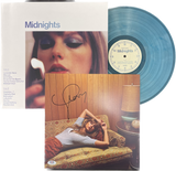 Taylor Swift Signed Moonstone Vinyl Insert PSA/DNA Autographed Midnights