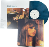 Taylor Swift Signed Jade Green Vinyl Insert PSA/DNA Autographed Midnights