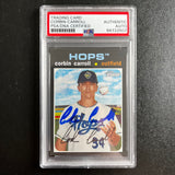 2020 Topps Heritage #54 signed by Corbin Carroll PSA/DNA Arizona Diamondbacks Autographed