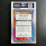 2021 Topps Bowman #73 card signed by Corbin Carroll PSA/DNA Arizona Diamondbacks Autographed