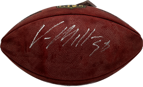 Vonn Miller Signed Football AUTO PSA Slabbed Broncos Authentic