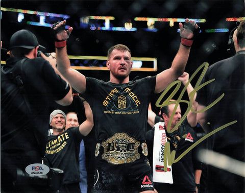 STIPE MIOCIC signed 8x10 photo PSA/DNA UFC Fighting Autographed