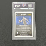 2020-21 Panini #TC-DPW Dwight Powell Card AUTO PSA Slabbed Mavericks
