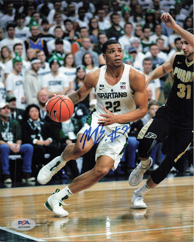 Miles Bridges signed 8x10 photo PSA/DNA Michigan State Autographed