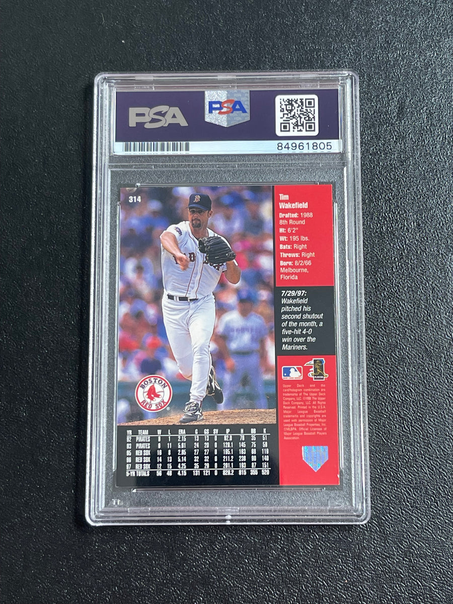 Tim Wakefield Game Worn Jersey Baseball Card