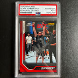 2021 Panini Instant #26 Islam Makhachev Signed Card AUTO PSA Slabbed