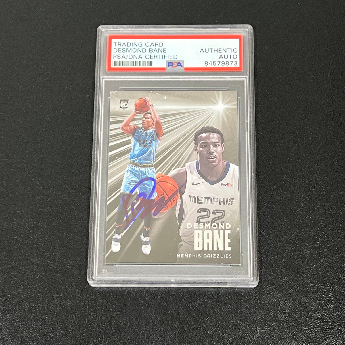 2020-21 Panini Chronicle Essentials #223 Desmond Bane Signed Card 
