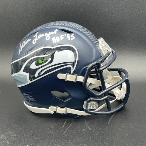 STEVE LARGENT signed Mini Helmet PSA/DNA Seattle Seahawks autographed