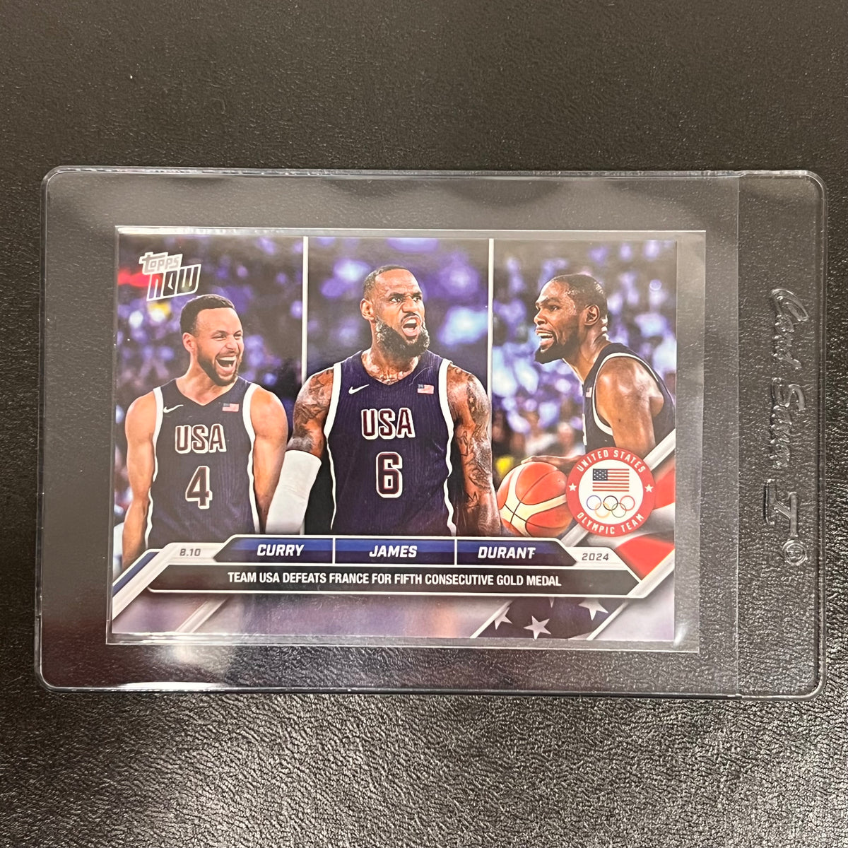 2024 Topps Now #26 Stephen Curry Lebron James Kevin Durant White