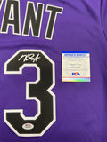 Kris Bryant signed jersey PSA Colorado Rockies Autographed