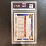 2011 Topps #564 Jeff Samardzija Signed Card PSA Slabbed AUTO Cubs