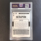 2015-16 NBA Hoops #132 Kevin Seraphin Signed Card AUTO PSA Slabbed Knicks