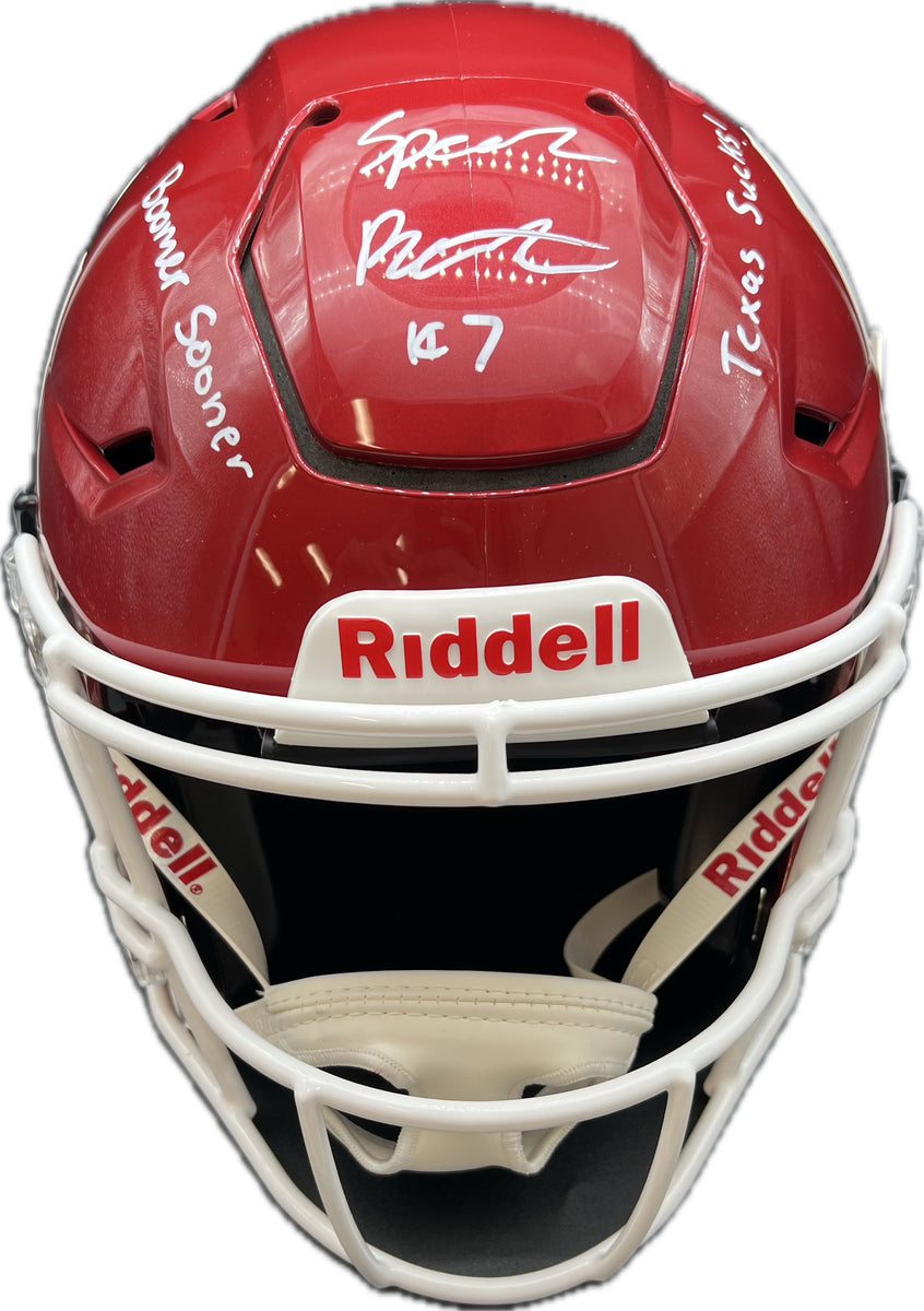 Spencer Rattler Signed Full Size Riddell Helmet PSA/DNA Oklahoma Soone – Golden State Memorabilia