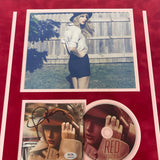 Taylor Swift Signed CD Cover Framed PSA/DNA RED Autographed