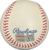 Tre Morgan signed Rawlings MLB baseball Tristar Autographed