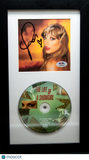 Taylor Swift Signed CD Cover Framed PSA/DNA The Life of a Showgirl