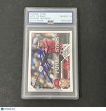 2023 Topps Update Series Two #568 Alek Thomas signed card PSA Auto 10