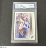 2022 2023 Topps Series 1 #11 Jesus Luzardo signed card PSA Auto 10 Marlins