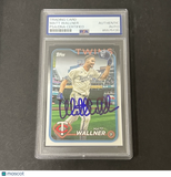 2023-24 Topps Series 1 #91 Matt Wallner signed card PSA