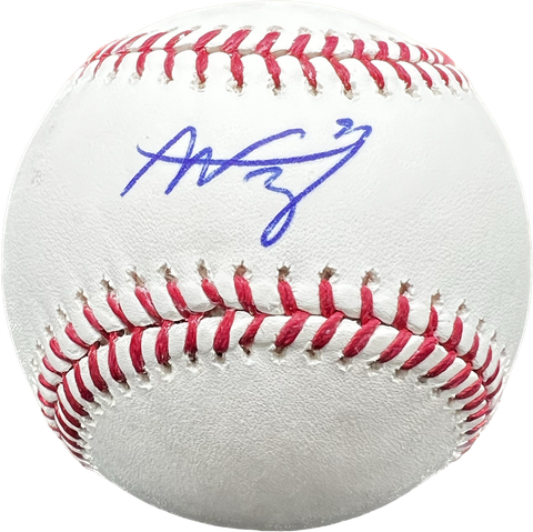 Alex Verdugo signed baseball BAS Beckett Autographed Yankees