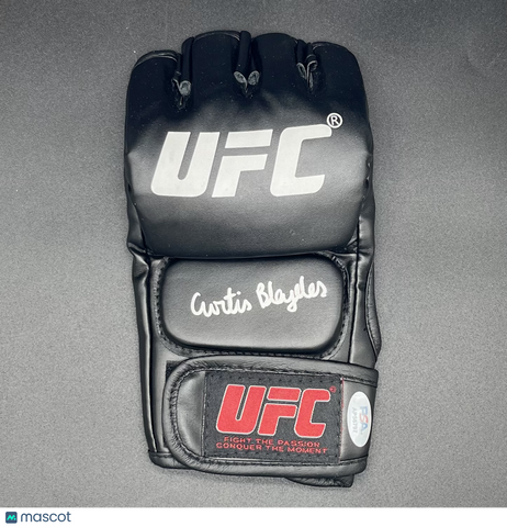 Curtis Blaydes Signed UFC Glove PSA Autographed MMA
