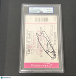 Canelo Alvarez Signed Boxing Ticket PSA AUTO 10 Slabbed