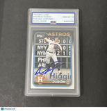 2024 Topps Series 1 #326 Mauricio Dubón signed card PSA Auto 10