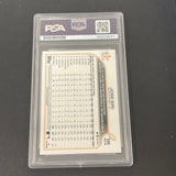 2022-23 Topps Series 2 #599 Jose Siri signed card PSA