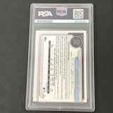 2024 Bowman #8 Sandy Alcantara signed card PSA Auto 10