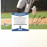 TJ Carrie signed 8x10 photo BAS Beckett Oakland Raiders Autographed