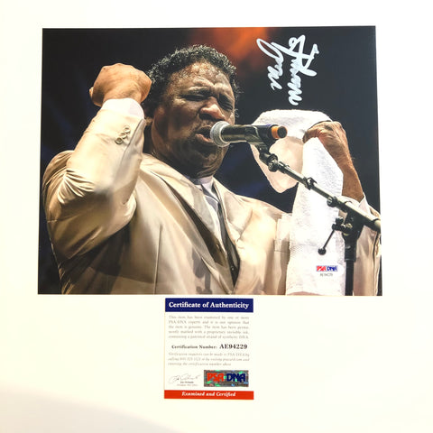 Mud Morganfield signed 8x10 photo PSA/DNA Autographed