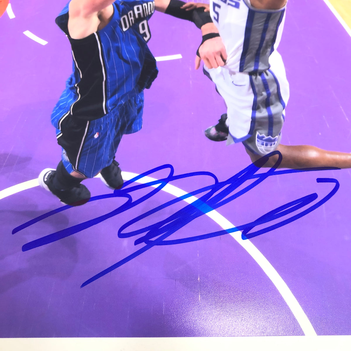 De'Aaron Fox Hand Signed 8x10 Photo Sacramento Kings PSA/DNA COA Autograph  Blk