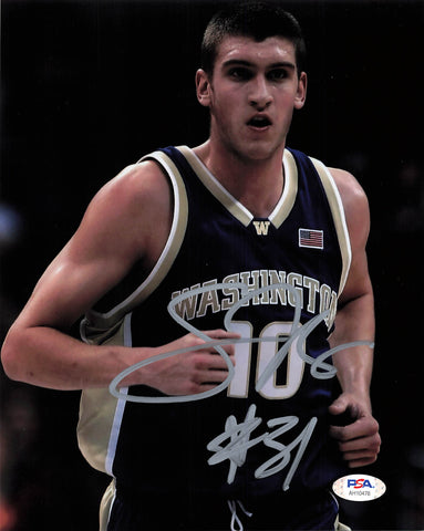 Spencer Hawes signed 8x10 photo PSA/DNA Washington Huskies Autographed