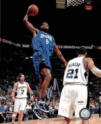 Rashard Lewis signed 8x10 photo PSA/DNA Orlando Magic Autographed