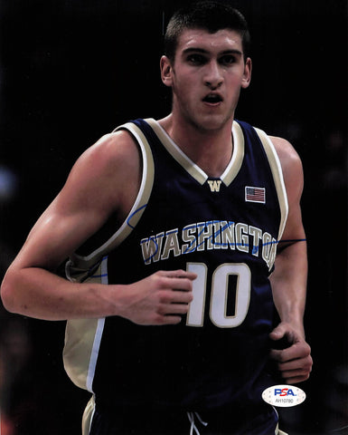 Spencer Hawes signed 8x10 photo PSA/DNA Washington Huskies Autographed