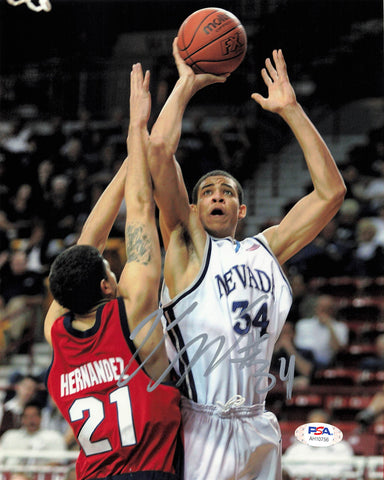 Javale McGee signed 8x10 photo PSA/DNA Nevada Wolf Pack Autographed