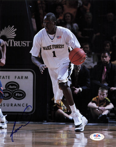 Al-Farouq Aminu signed 8x10 photo PSA/DNA Wake Forest Autographed