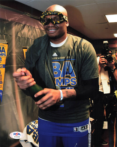 Marreese Speights signed 8x10 photo PSA/DNA Warriors Autographed Mo