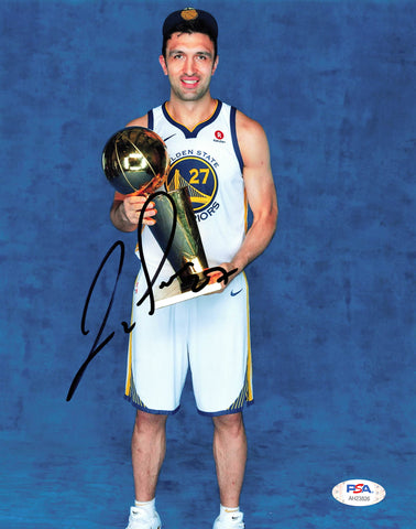 Zaza Pachulia signed 8x10 photo PSA/DNA Golden State Warriors Autographed