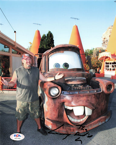 Larry The Cable Guy signed 8x10 photo PSA/DNA Autographed