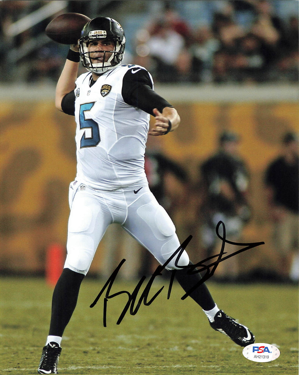 Blake Bortles Signed Jacksonville Jaguars Jersey at 's Sports  Collectibles Store