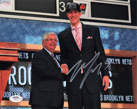 Mason Plumlee signed 8x10 photo PSA/DNA Denver Nuggets Autographed