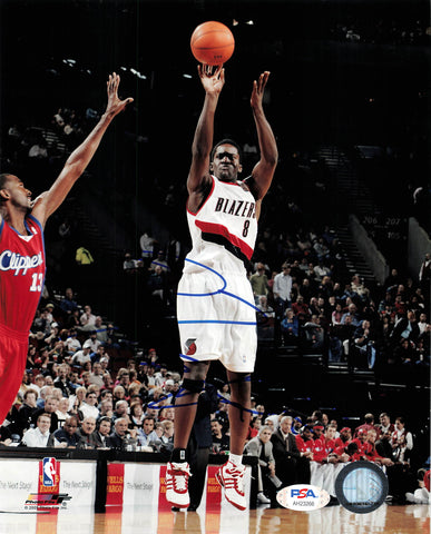Martell Webster signed 8x10 photo PSA/DNA Portland Trailblazers Autographed