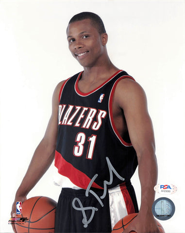 Sebastian Telfair signed 8x10 photo PSA/DNA Portland Trailblazers Autographed