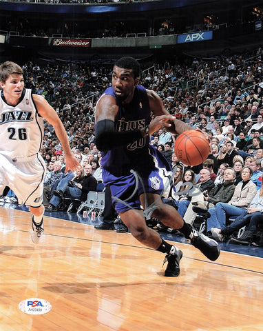 Donte Greene signed 8x10 photo PSA/DNA Sacramento Kings Autographed