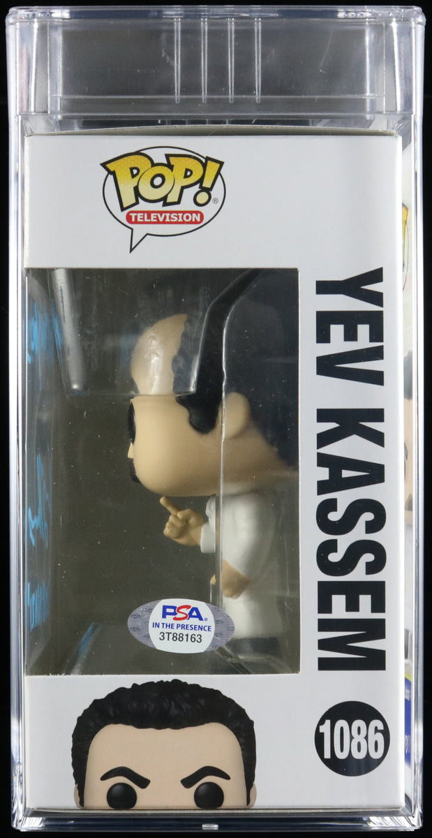 Store Larry “The Soup Nazi” Thomas Signed Autographed SEINFELD Yev Kassam Funko Pop