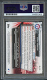 2017 BOWMAN DRAFT 1st BD-141 BUBBA THOMPSON Signed Card AUTO PSA Slabbed Rangers