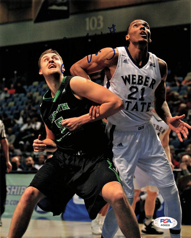 Joel Bolomboy signed 8x10 photo PSA/DNA Weber State Wildcats Autographed